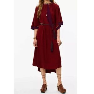 Zara bell sleeve midi dress